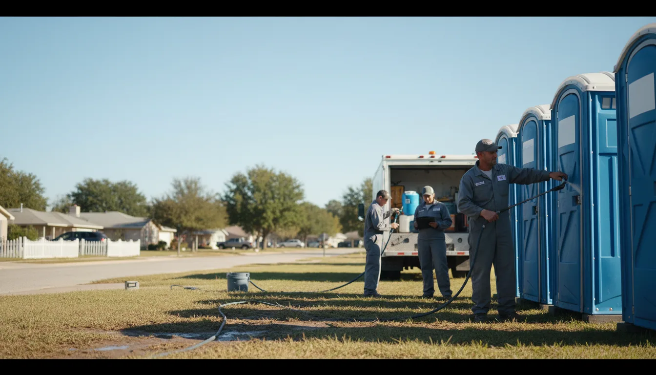 Long-Term Portable Toilet Rental in Powers, MI near me